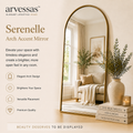 arvessas™ Serenelle Arch Accent Mirror