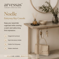arvessas™ Noelle Elegant Entryway Key Console
